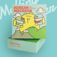 4入怪獸馬卡龍盒(空盒+保冷劑+保冰袋)